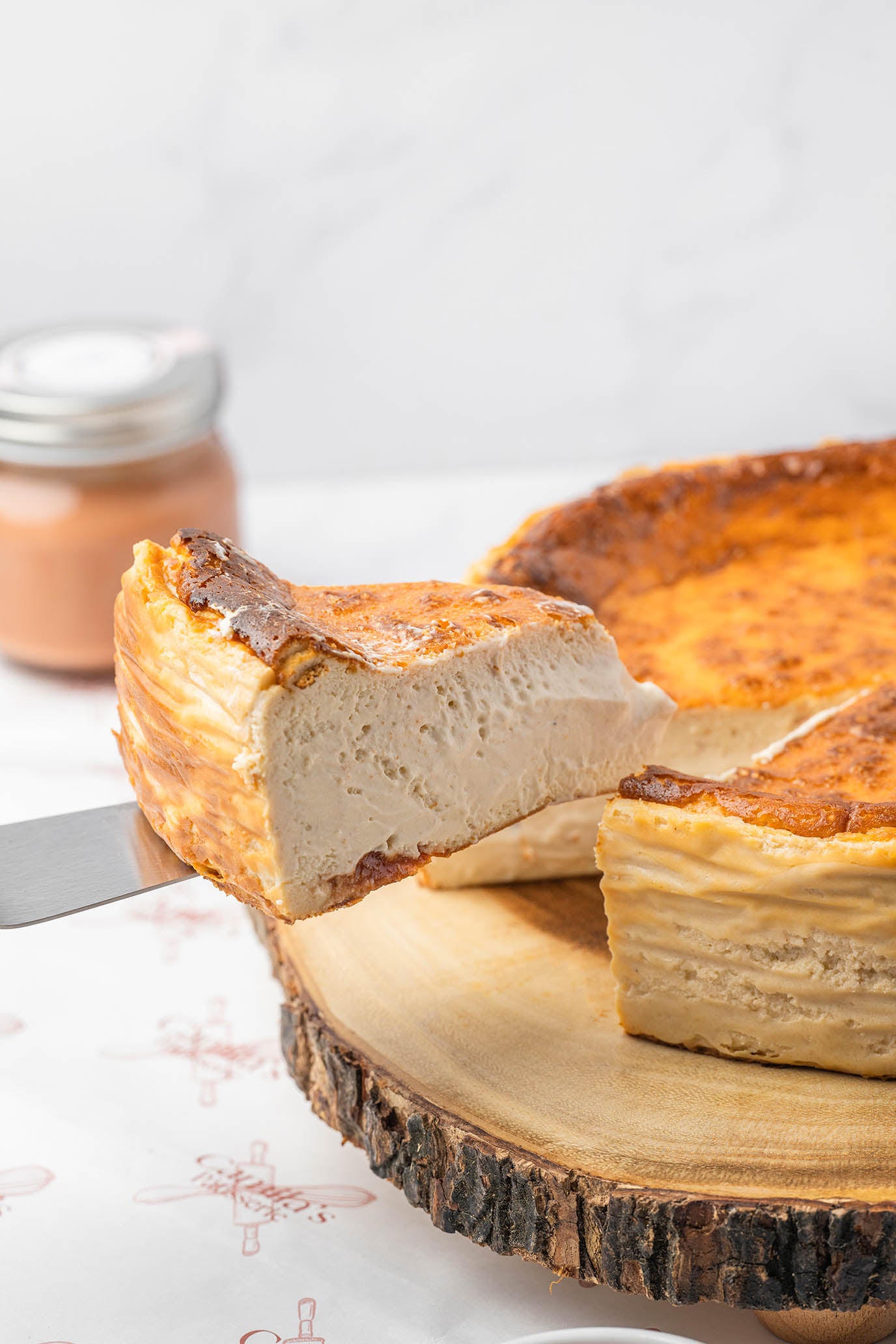 Guava Burnt Basque Cheesecake