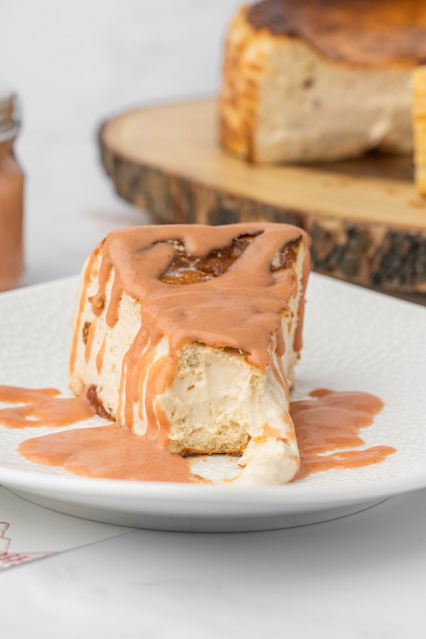 Guava Burnt Basque Cheesecake