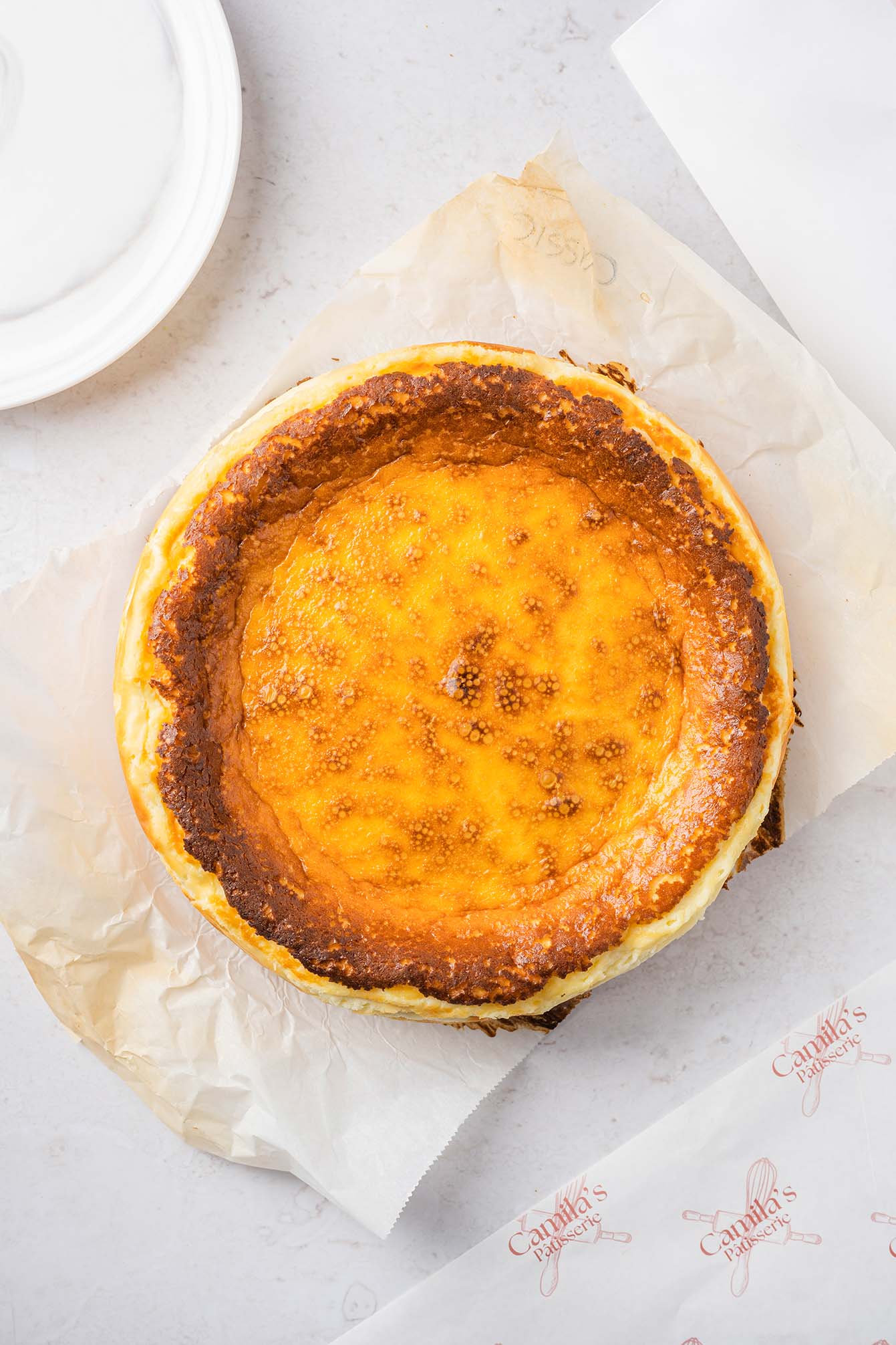 Classic Burnt Basque Cheesecake