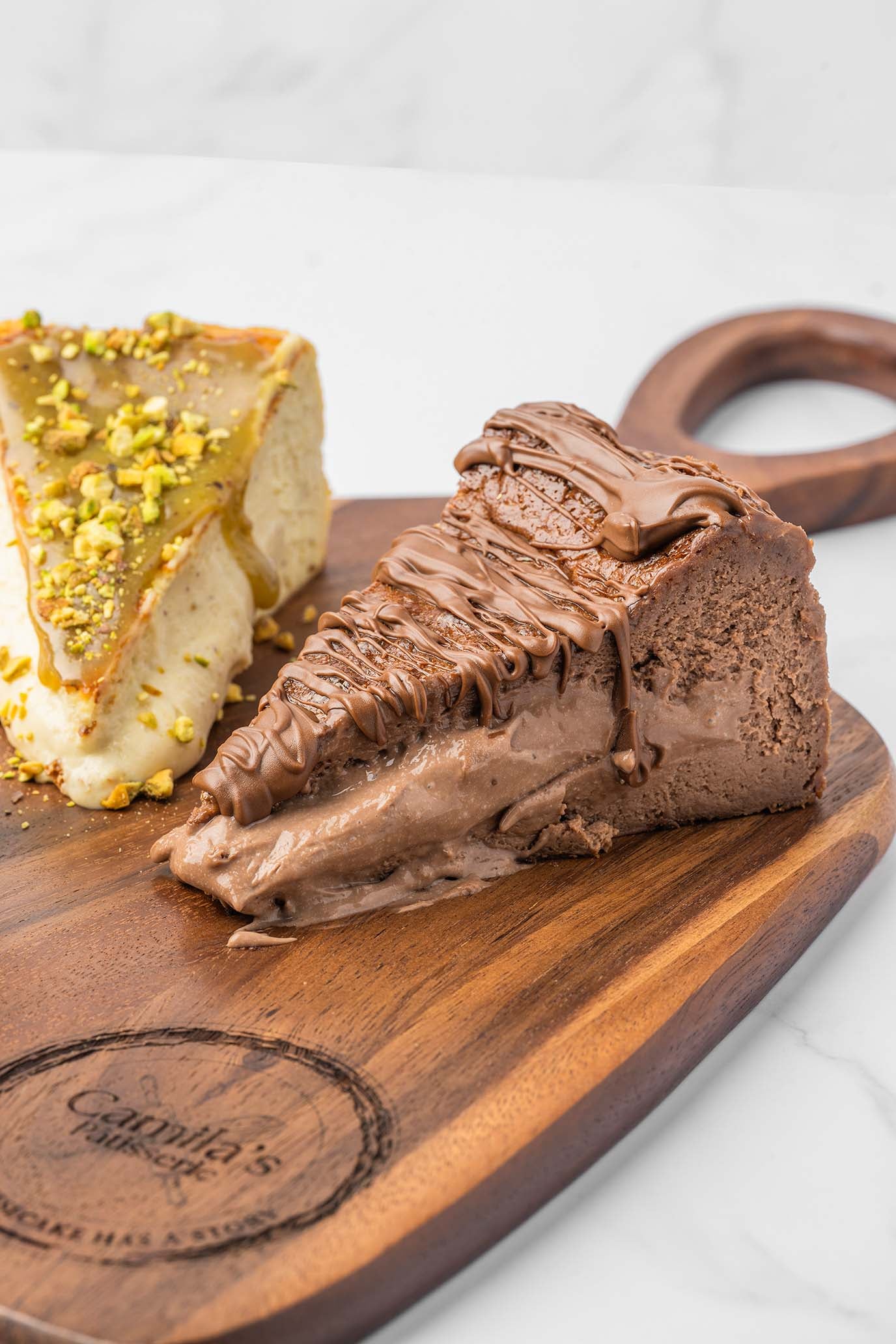 Sampler Burnt Basque Cheesecake