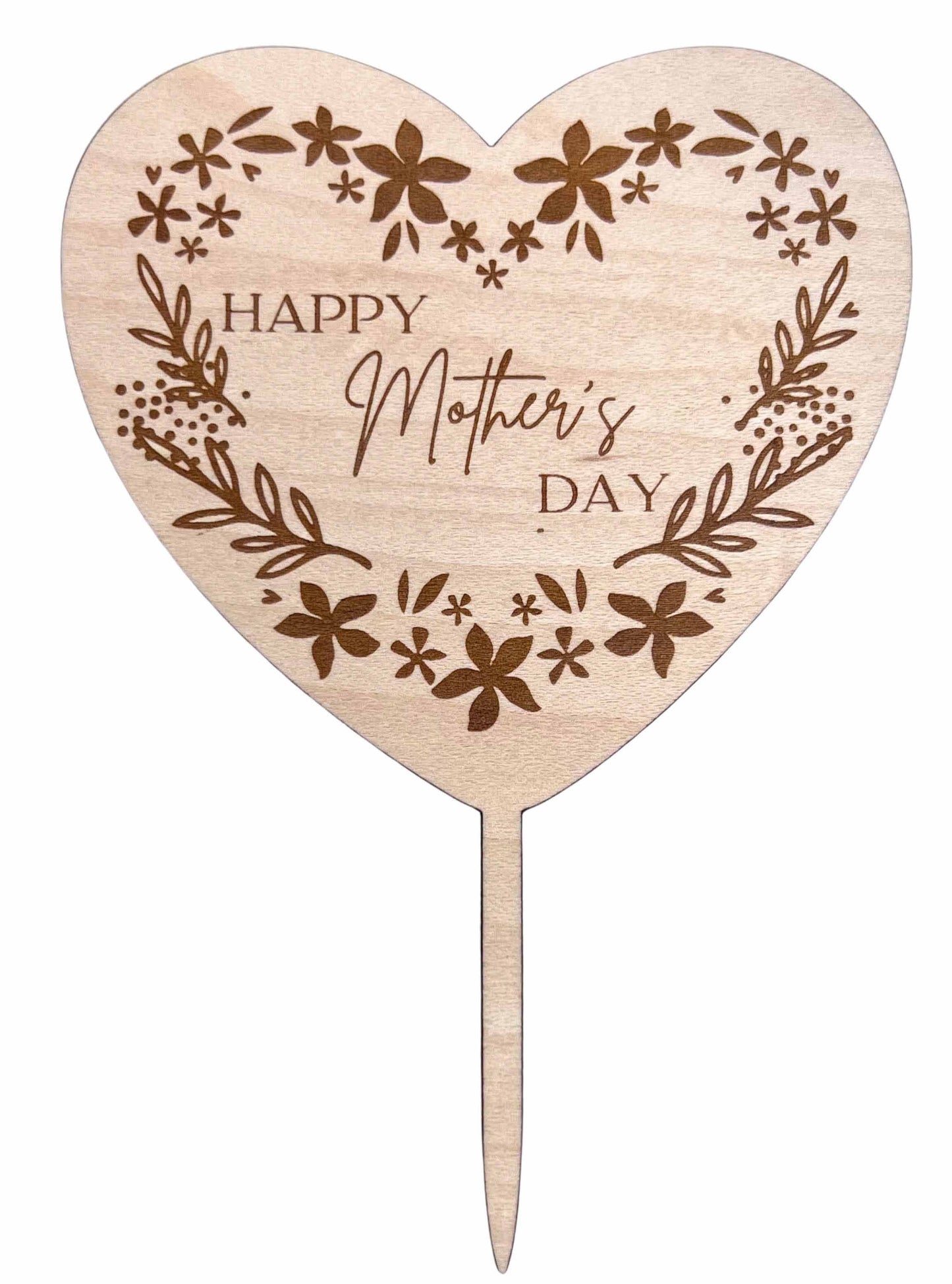 Mother's Day Heart Topper