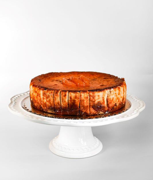 Spiced Apple Pie Basque Cheesecake