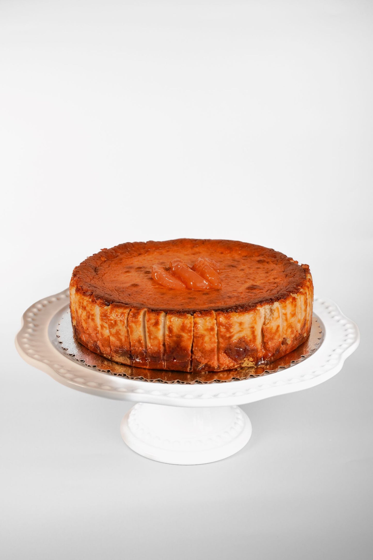 Spiced Apple Pie Basque Cheesecake